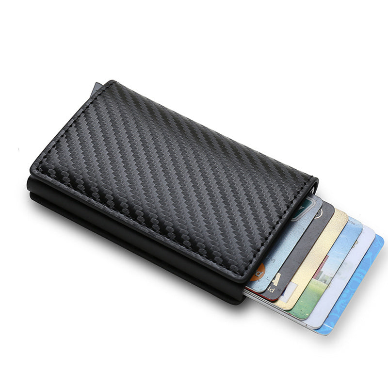 Men's RFID Blocking Credit Card Holder Minimalist Coin Purse