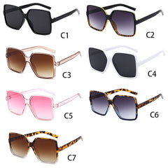 Oversized Square Sunglasses Men Women Polarized Gradient UV400