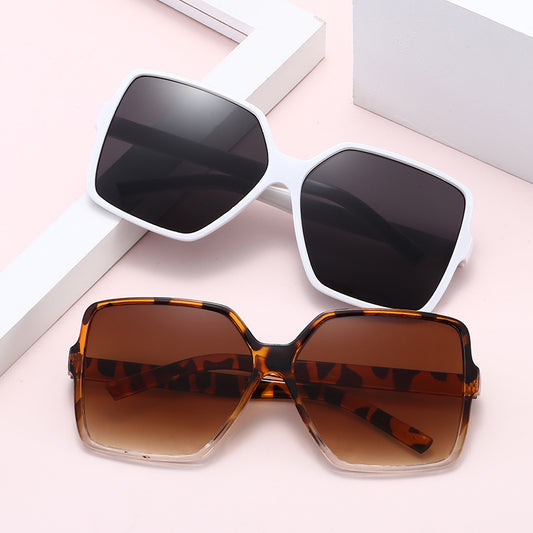 Oversized Square Sunglasses Men Women Polarized Gradient UV400