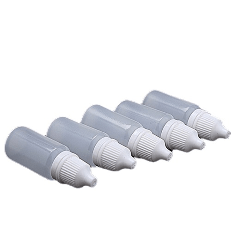 5pcs Empty Plastic Squeezable Liquid Dropper Bottles 5ML-50ML