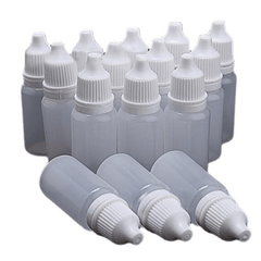 5pcs Empty Plastic Squeezable Liquid Dropper Bottles 5ML-50ML
