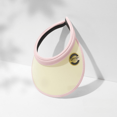 UPF50 Casual Visor Hat Lightweight Double UV Protection Sun Hat