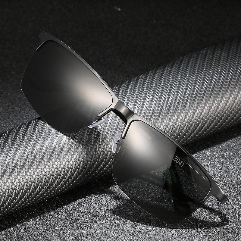 Men's Metal Driving Sunglasses Polarized UV400