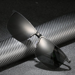 Men's Metal Driving Sunglasses Polarized UV400