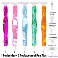 Colorful Resin Diamond Painting Pen DIY Diamond Painting Supplies