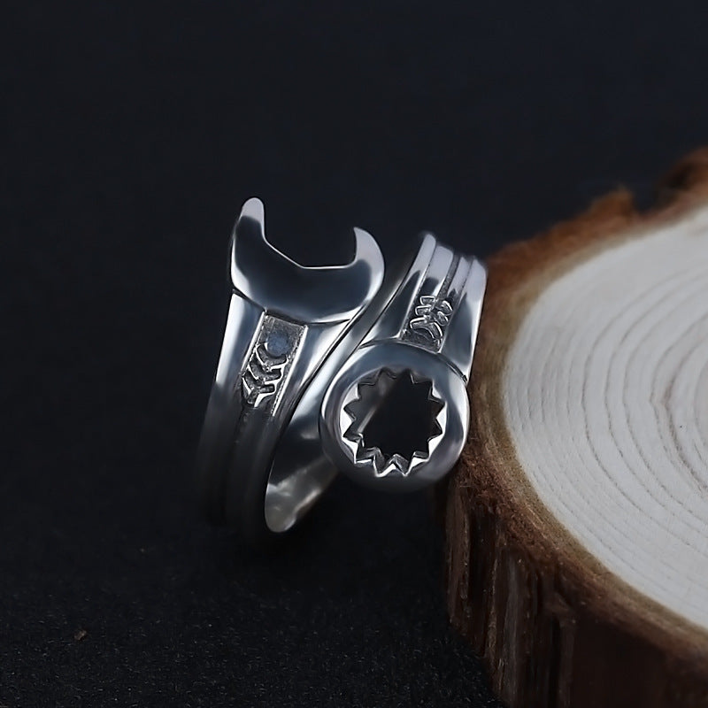 Men's Retro Wrench Ring