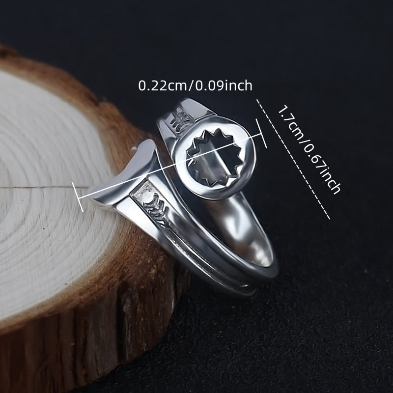 Men's Retro Wrench Ring