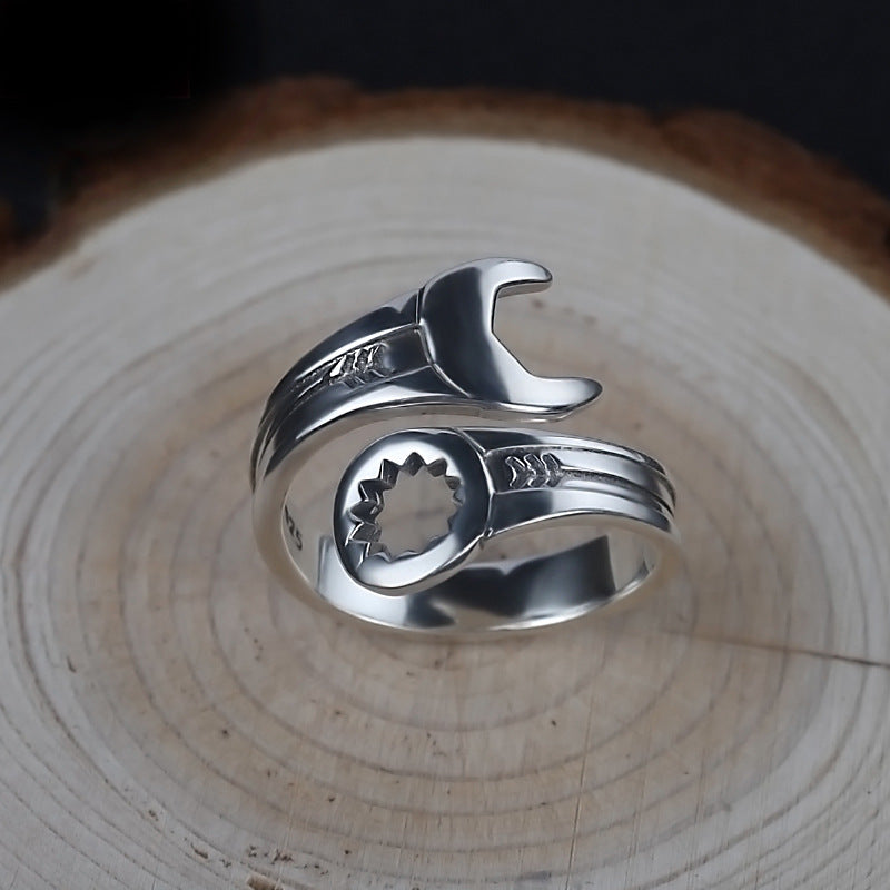 Men's Retro Wrench Ring