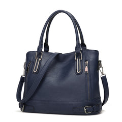 Large Capacity Waterproof PU Leather Tote Bag for Women