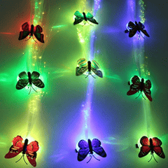 LED Flash Braid Glow Hairpin Girl LED Hair Pin Party Decorative Hairpin