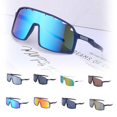 Men's Colorful Cycling Sunglasses Outdoor Sports Eyewear with Glasses Bag