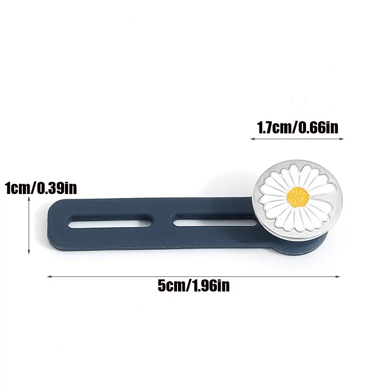 4pcs Elastic Waist Extenders for Pants Jeans Trousers