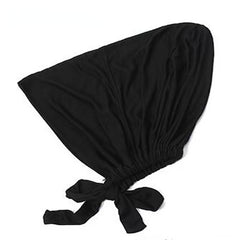 Adjustable Turban Lightweight Head Scarf Lace Up Bonnet Hijab Cap