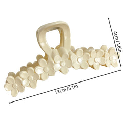 7pcs Flower Hair Claw Large Shark Claw Hair Clip Hair Accessories