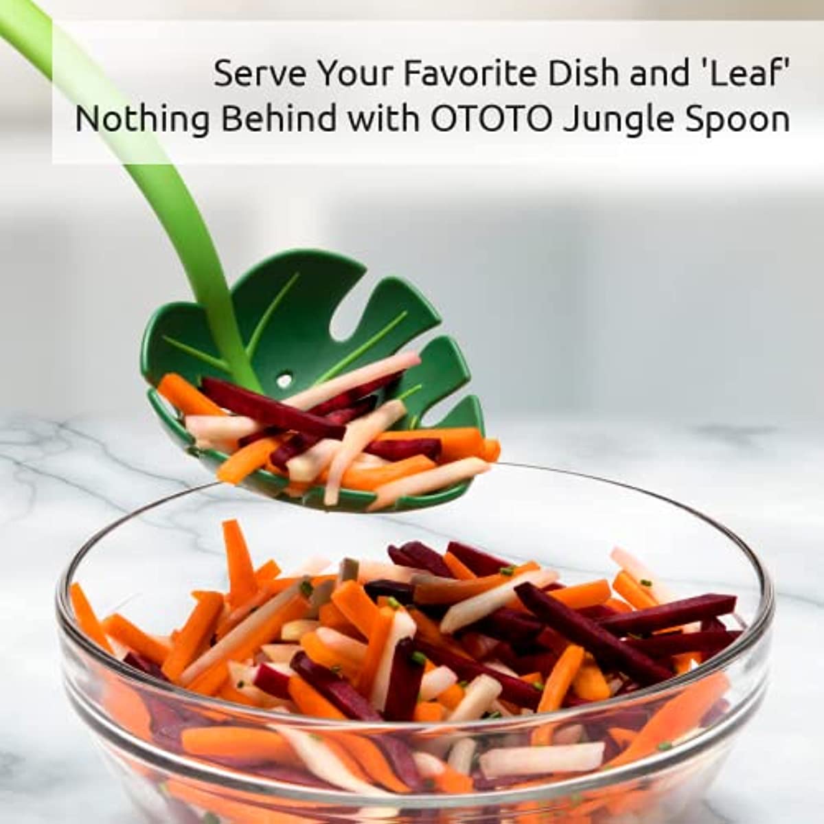 Monstera Cooking Spoon Nonstick Kitchen Utensil