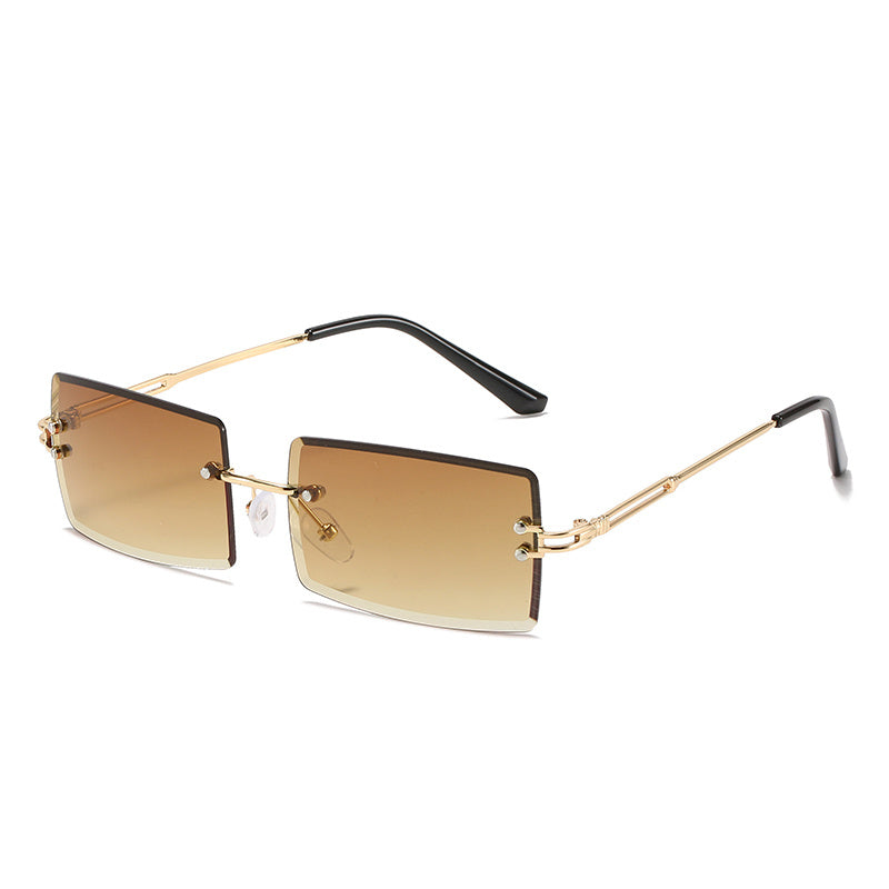 Square Tinted Lens Sunglasses UV400