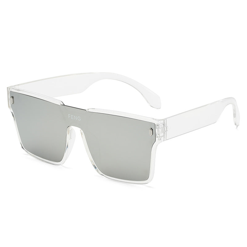 Square Sunglasses For Women Men UV400 Anti Glare Large Outdoor Glasses