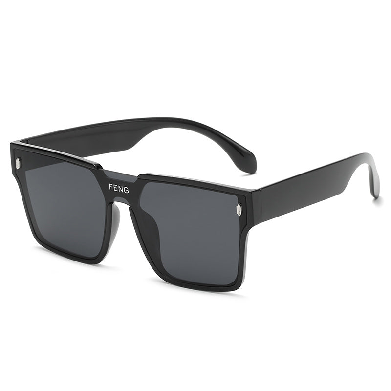 Square Sunglasses For Women Men UV400 Anti Glare Large Outdoor Glasses