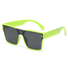 Square Sunglasses For Women Men UV400 Anti Glare Large Outdoor Glasses