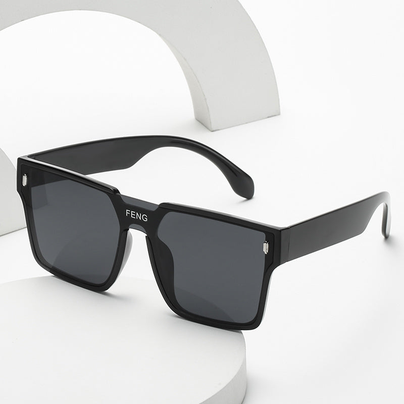 Square Sunglasses For Women Men UV400 Anti Glare Large Outdoor Glasses