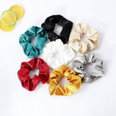 French Vintage Hair Band Ponytail Holder Hair Accessories For Women