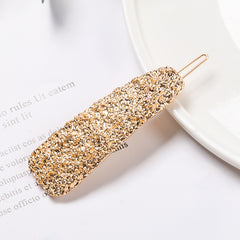 3pcs Alloy Sparkling Hair Clip Cold Style Hair Jewelry