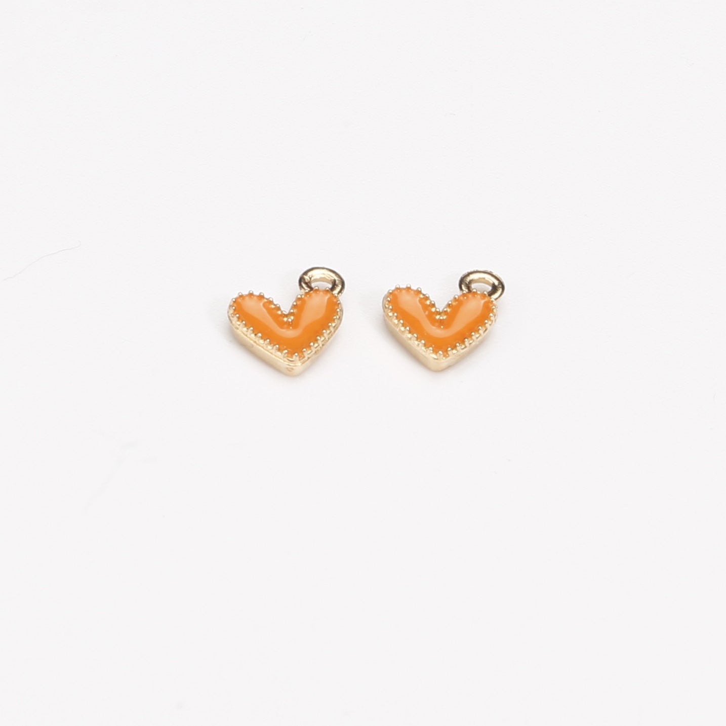 10PCS Heart Drip Oil Alloy Jewelry Set in Nine Colors