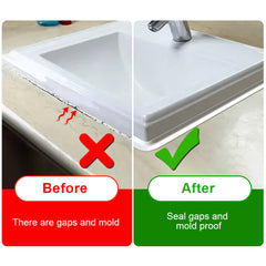Waterproof Toilet Caulk Strip Self Adhesive Sealing Tape for Bathroom
