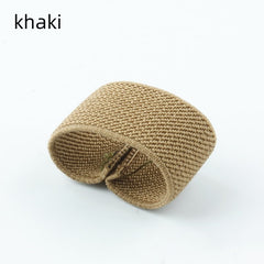 Multicolor Twill Elastic Fixed Trouser Belt for Outdoor Backpack Strap