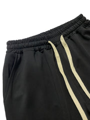 Bear Taking Photos Print Men's Drawstring Pocket Sweatpants