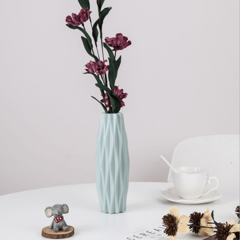 Nordic Plastic Vase Modern Decor Wedding Favors Flowers Not Included