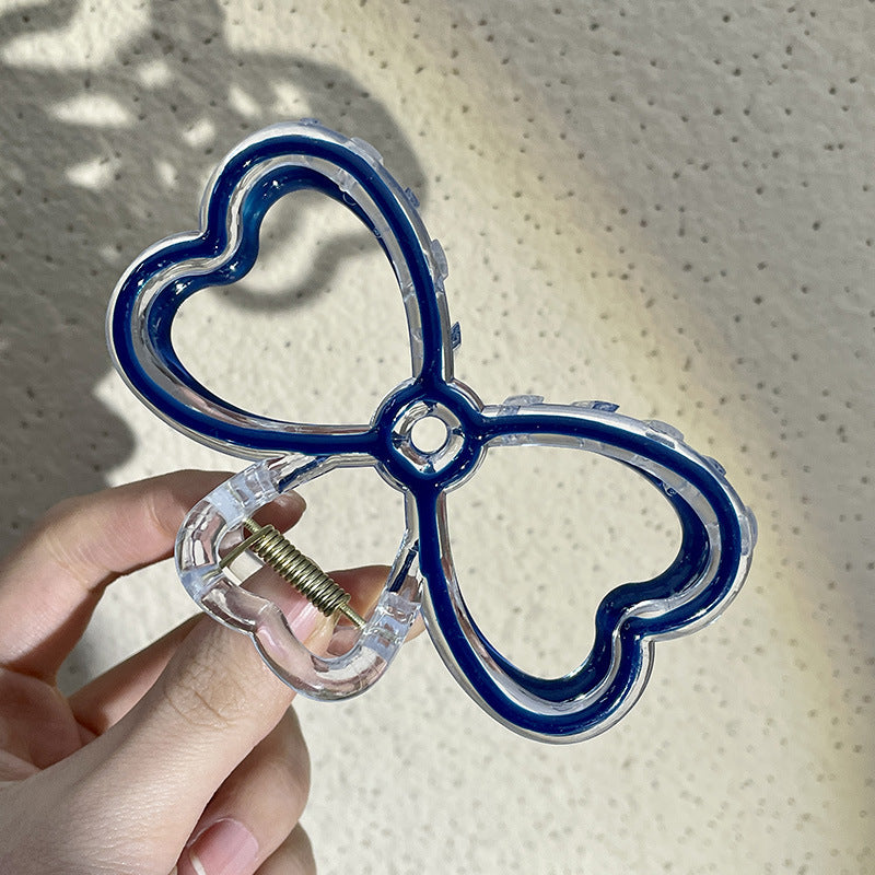 Transparent Hair Claw Ponytail Holder Hair Accessories