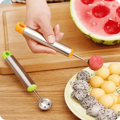 Stainless Steel Melon Baller for Watermelon Ice Cream & Sorbet
