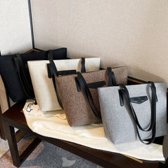 Large Capacity Tote Bag Minimalist Shoulder Tote Bag Women's Bag