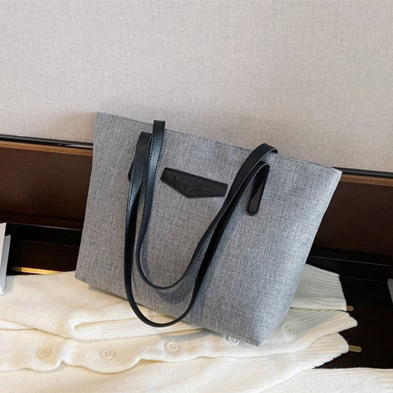 Large Capacity Tote Bag Minimalist Shoulder Tote Bag Women's Bag