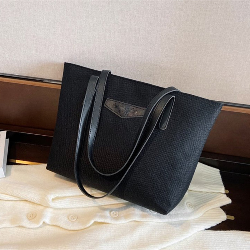 Large Capacity Tote Bag Minimalist Shoulder Tote Bag Women's Bag