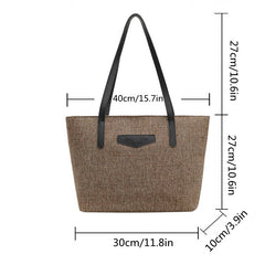 Large Capacity Tote Bag Minimalist Shoulder Tote Bag Women's Bag