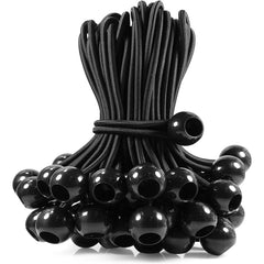 25 Heavy Duty Ball Bungee Cords for Shelter Gazebo Camping Tent Cargo