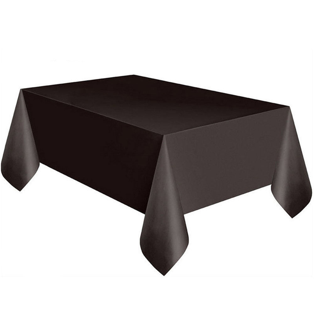 Dustproof Plastic Table Cover for Home and Party Use