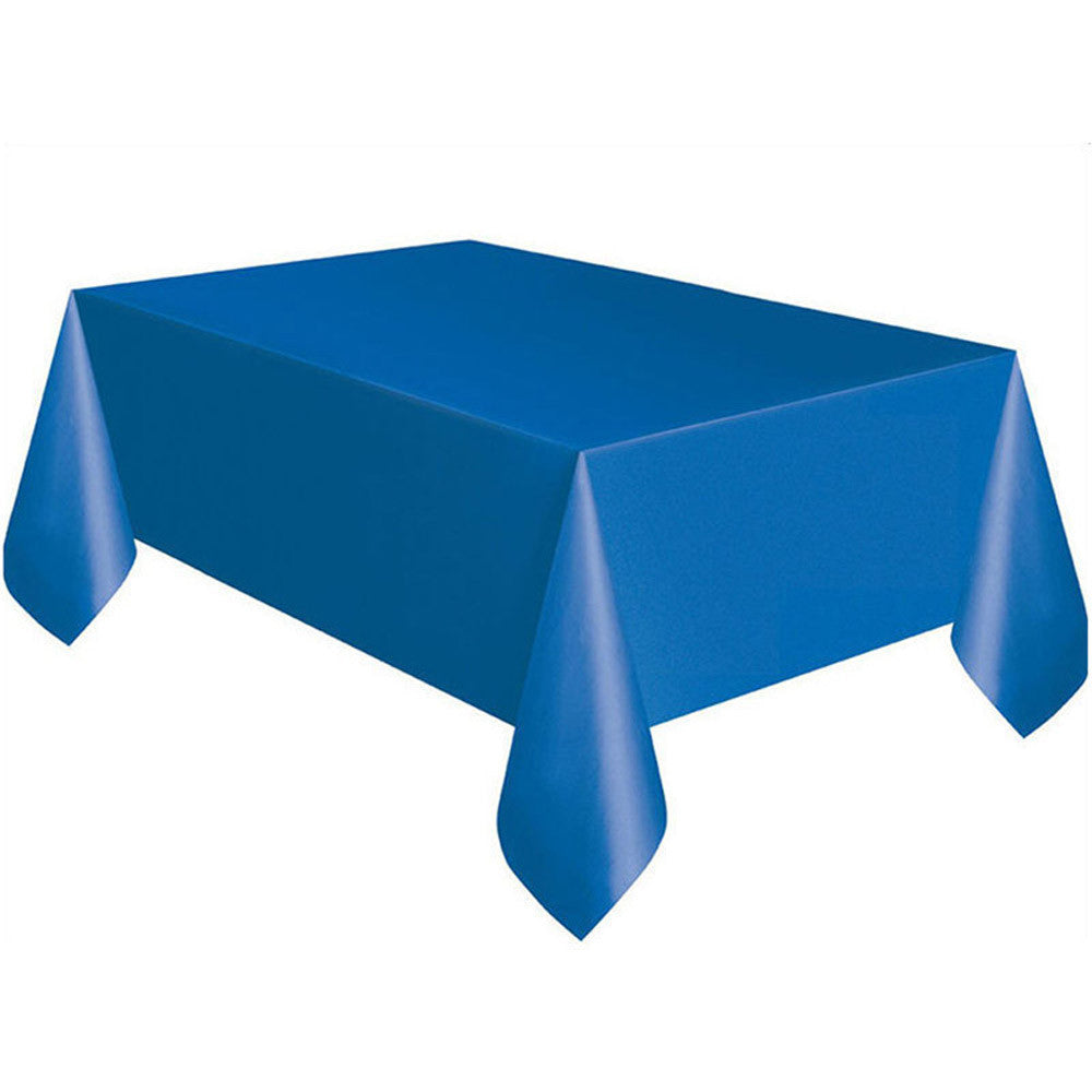 Dustproof Plastic Table Cover for Home and Party Use