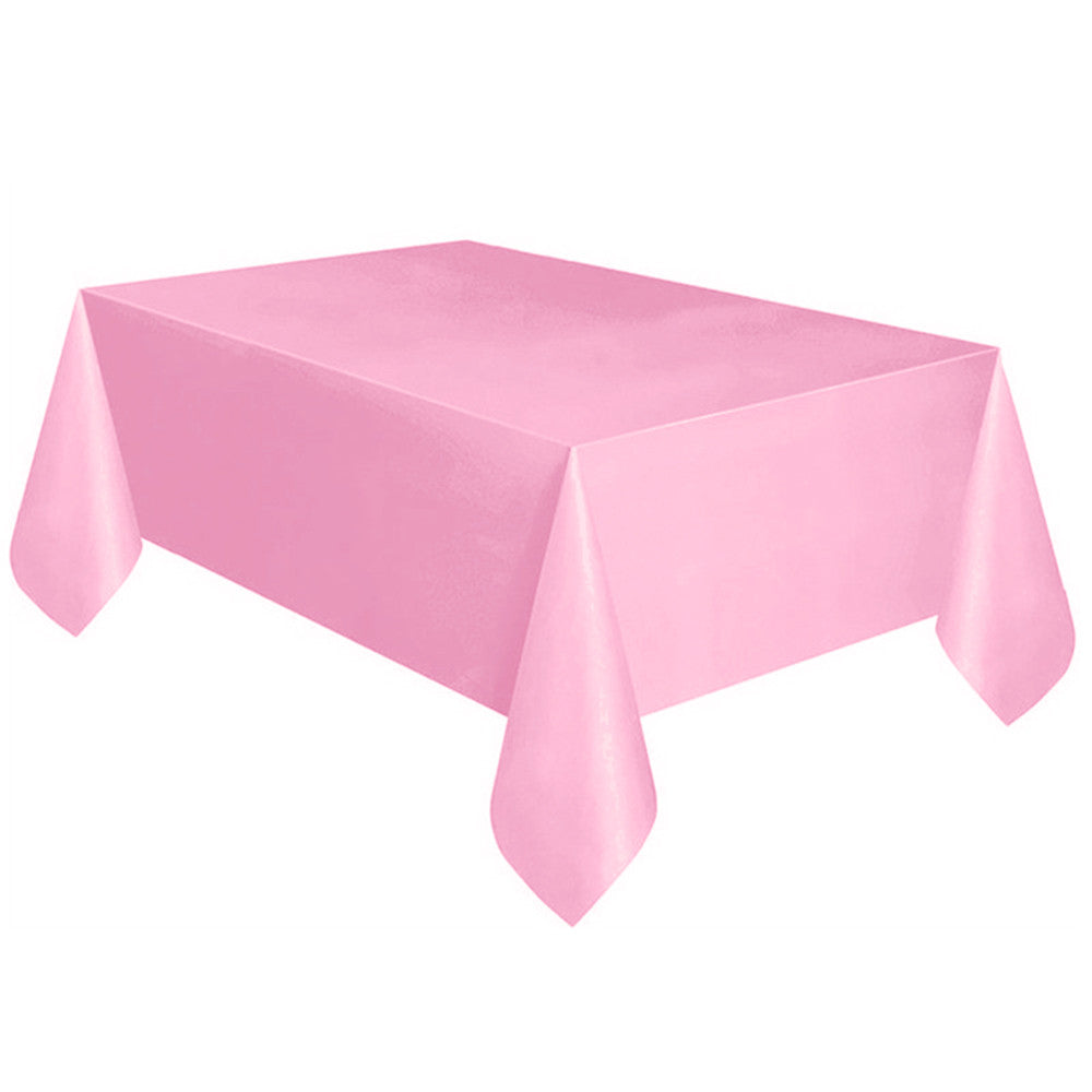 Dustproof Plastic Table Cover for Home and Party Use