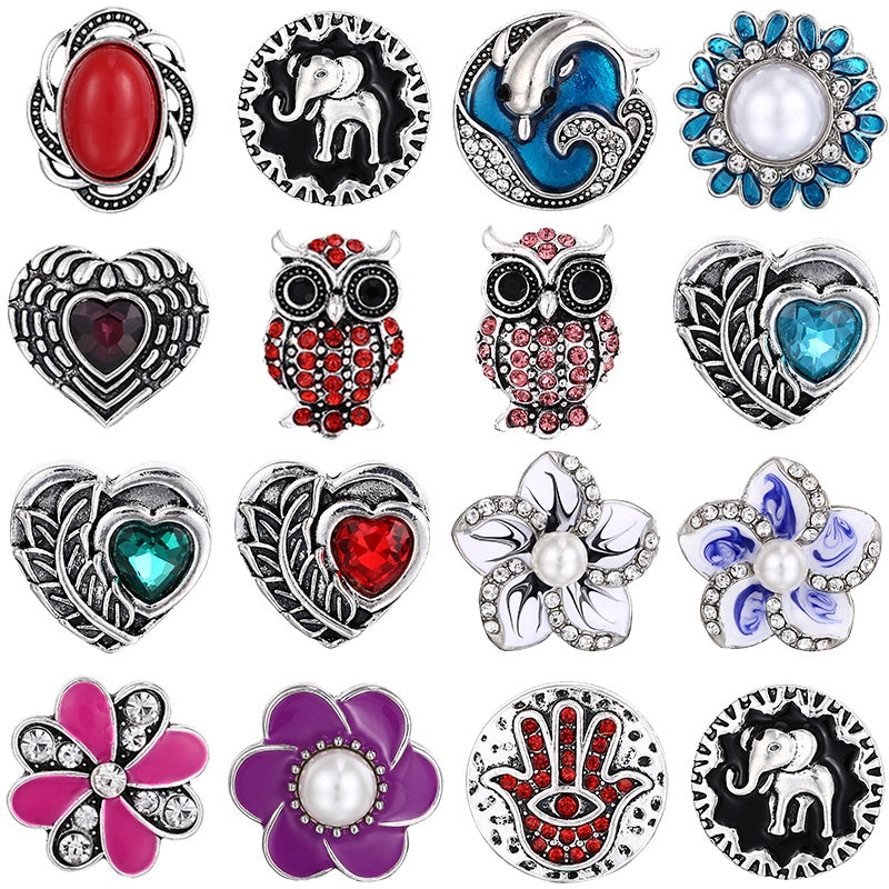 Snaps Jewelry DIY Snap Button For Bracelet Bangle Necklace