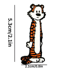 Cartoon Tiger Brooch For Men Creative Pin For Men
