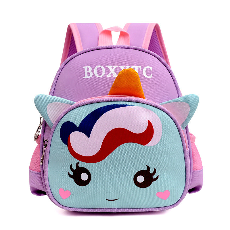 Children's School Bag Cartoon Burden Reduction Backpack