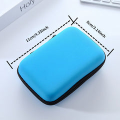 Portable Data Cable & Earphone Storage Bag