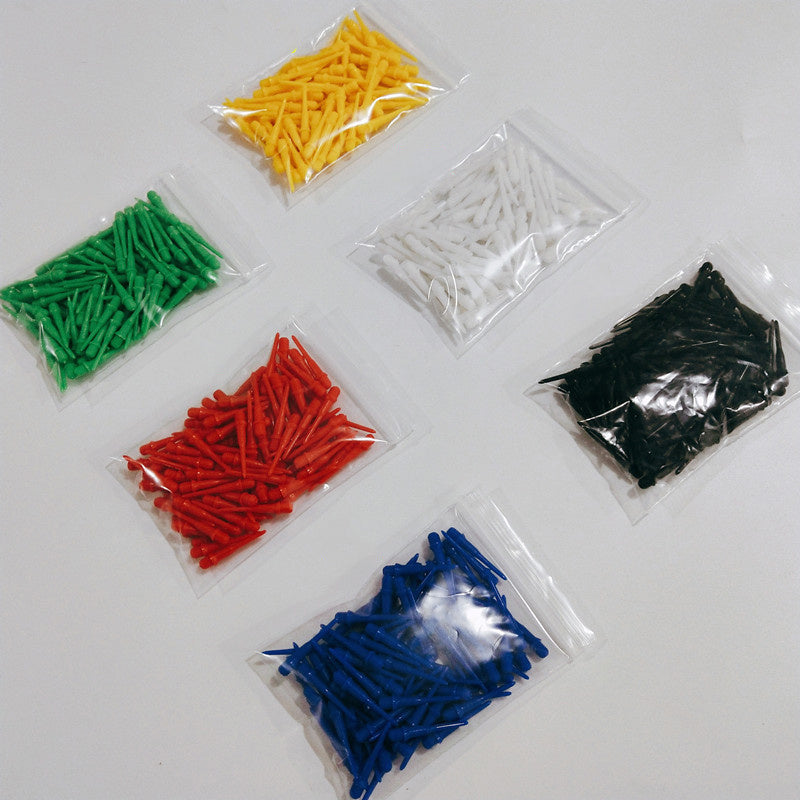 50pcs Soft Tip Dart Heads 2ba Screw Diameter for Safe and Accurate Playing