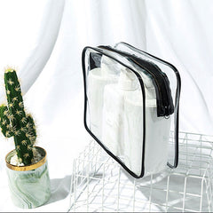 Transparent Waterproof Cosmetic Bag PVC Makeup Storage Organizer