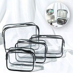 Transparent Waterproof Cosmetic Bag PVC Makeup Storage Organizer