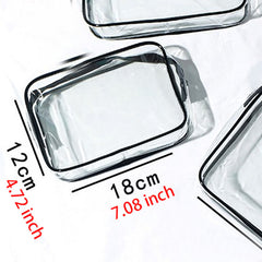 Transparent Waterproof Cosmetic Bag PVC Makeup Storage Organizer