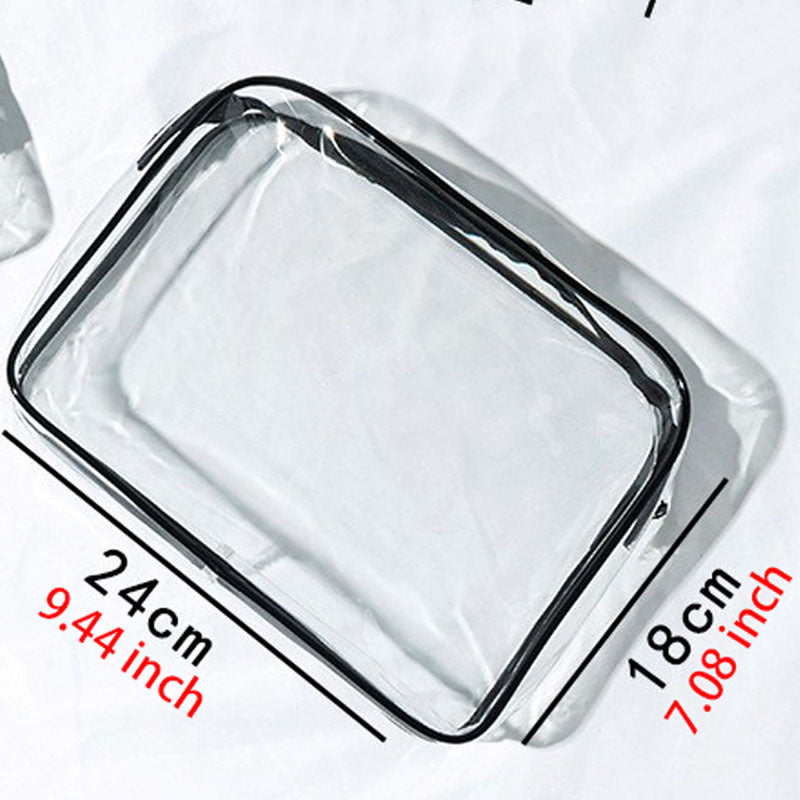 Transparent Waterproof Cosmetic Bag PVC Makeup Storage Organizer